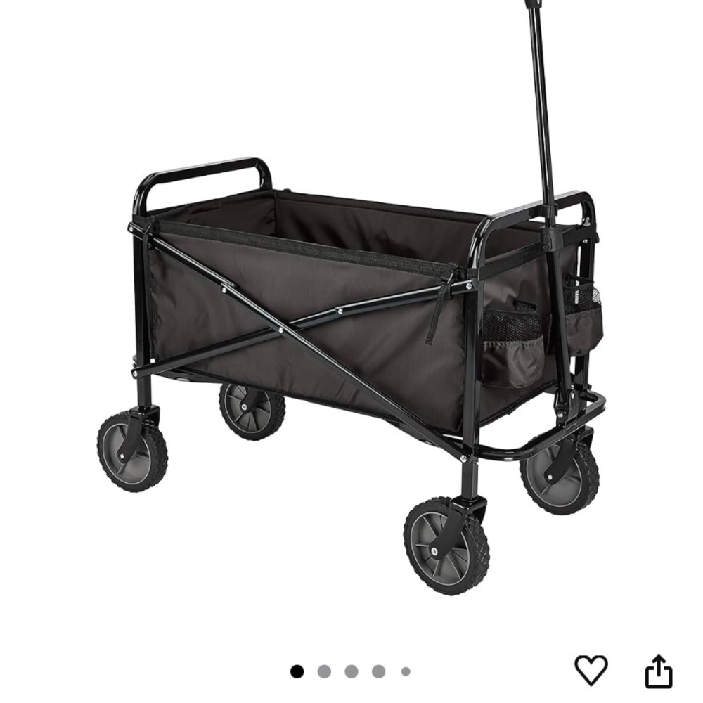Sturdy Black Kids Wagon